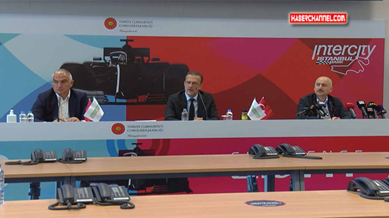 Formula 1 Türkiye Grand Prix'si için basın toplantısı düzenlendi