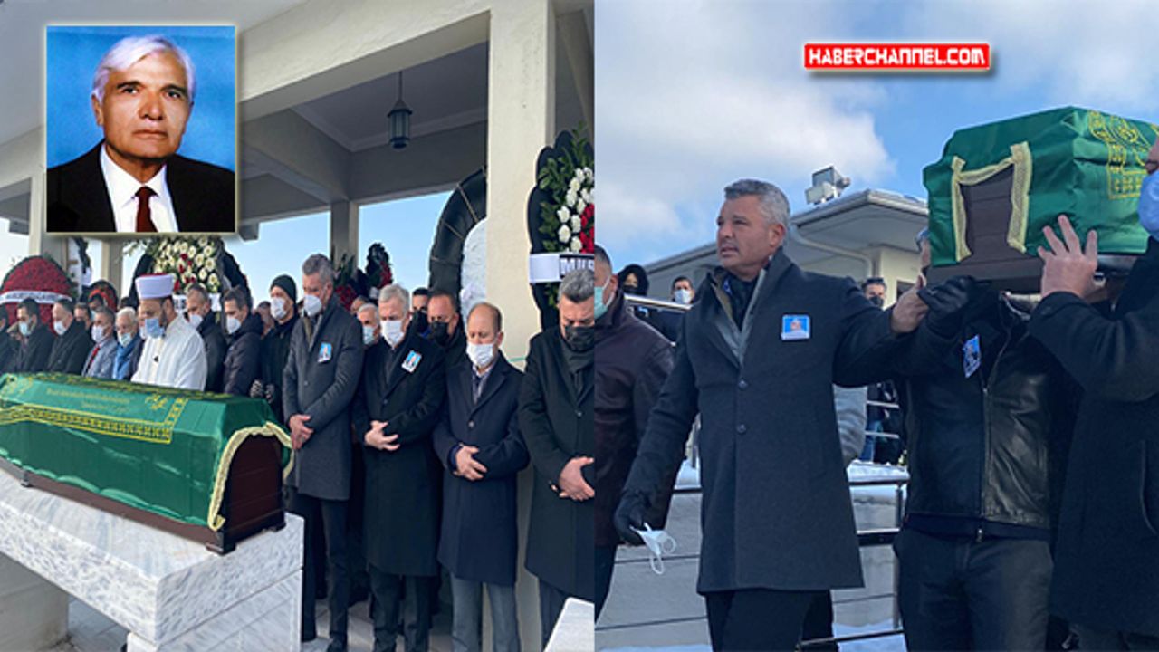 Sadettin Saran'ın babası Özbek Saran, son yolculuğuna uğurlandı