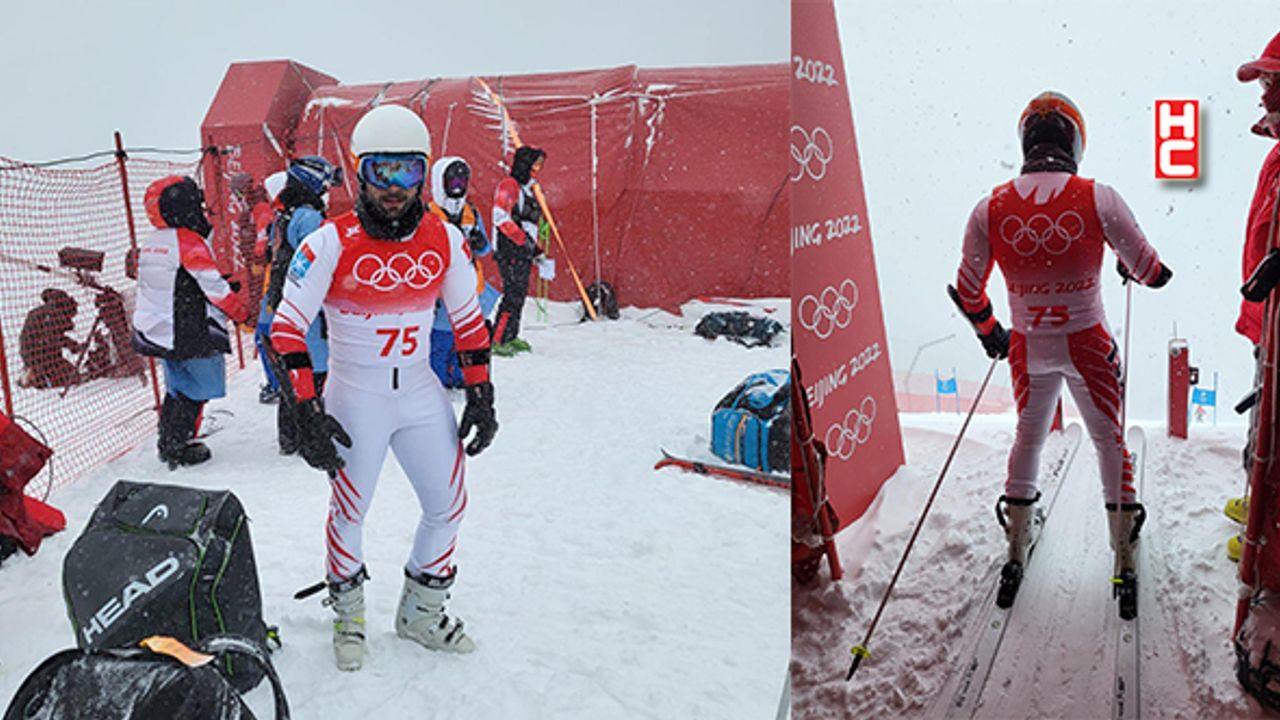 Berkin Usta, Pekin'de büyük slalomda yarıştı
