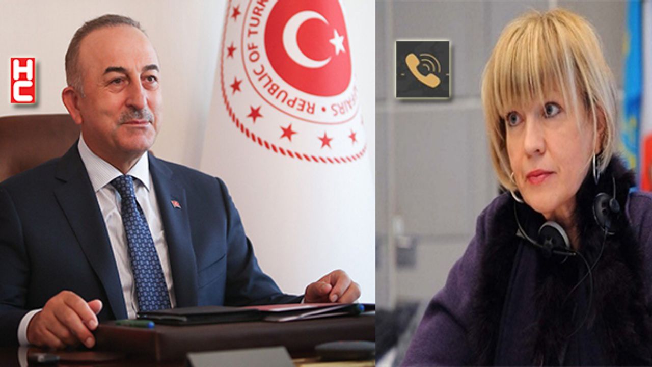 Dışişleri Bakan Çavuşoğlu, AGİT Genel Sekreteri Helga Maria Schmid ile görüştü