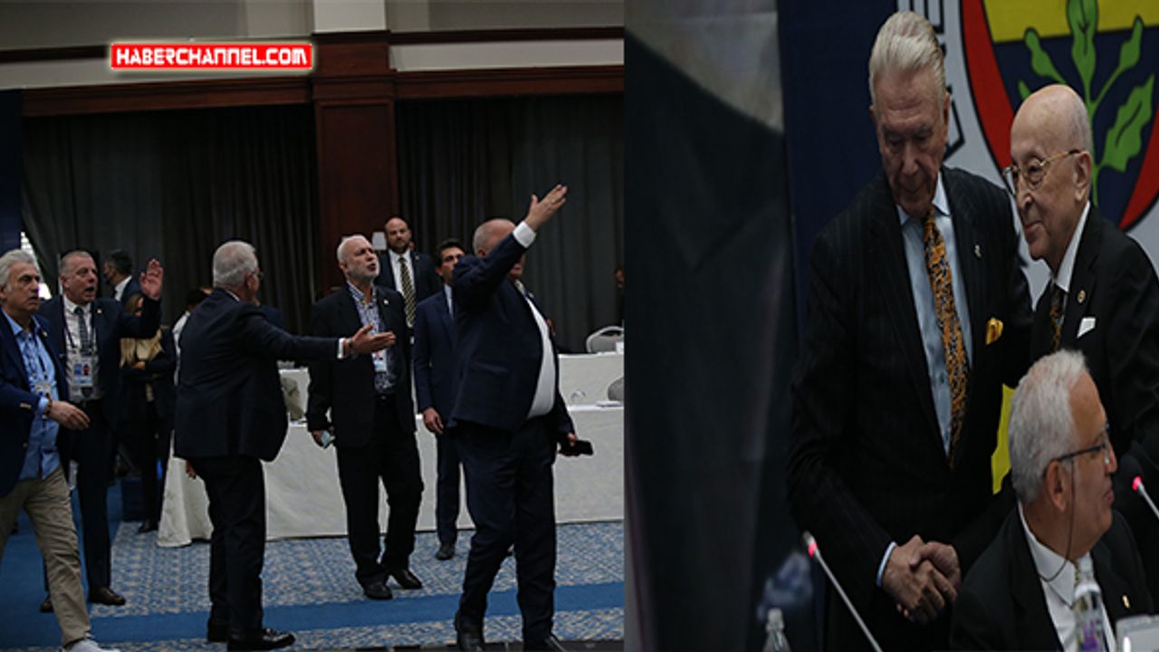 Fenerbahçe Kulübü Yüksek Divan Kurulu toplantısında gerginlik