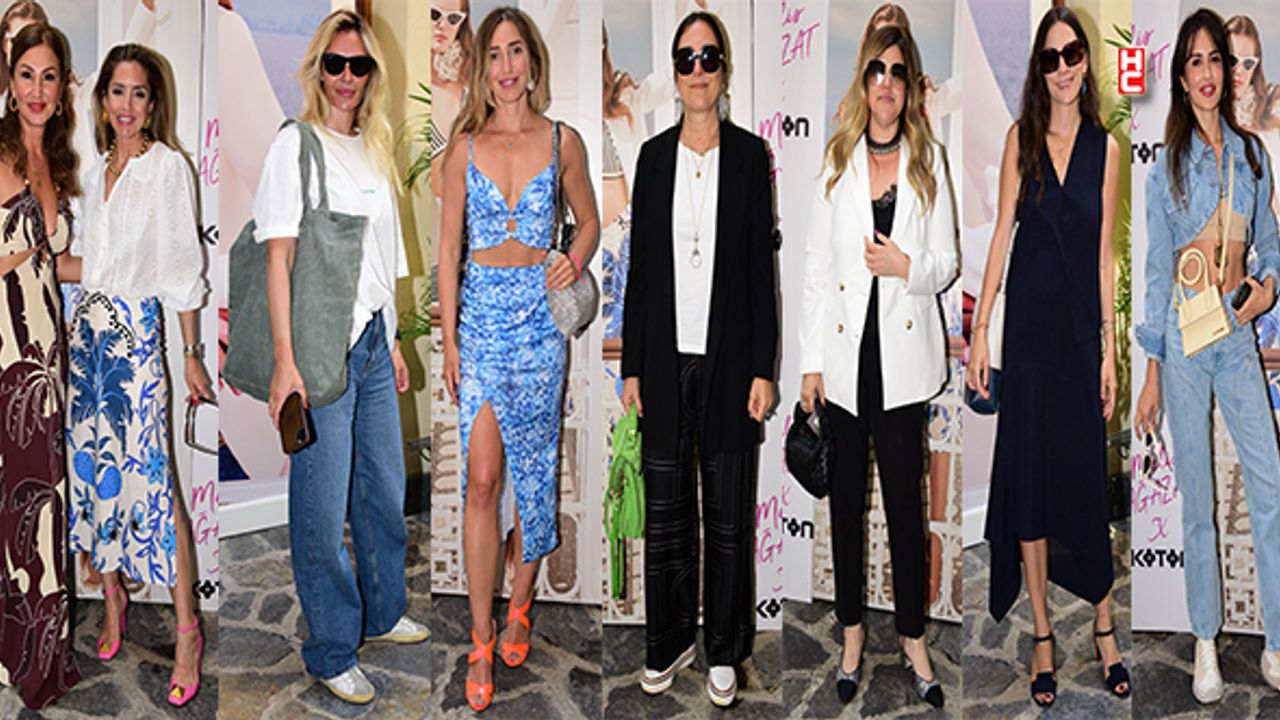 Moda tutkunları "Koton Skirtly Yours By Melis Ağazat" davetinde buluştu