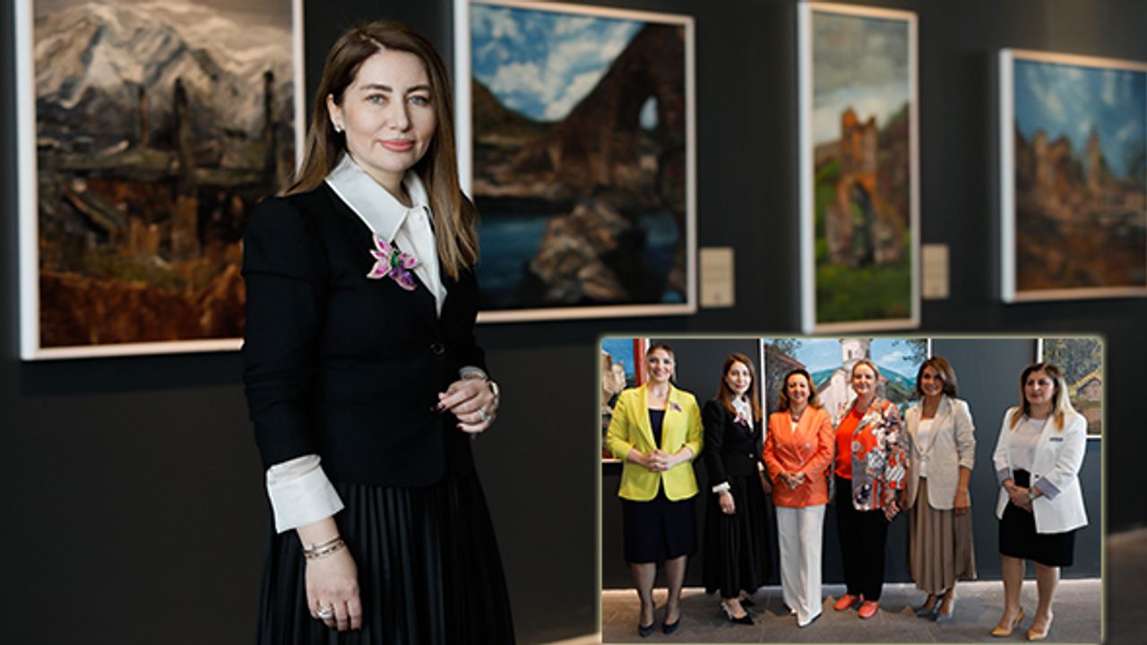 Nigar Helmi Abbasbayli'nin “Karabağ’ın Mirası” sergisi Atatürk Kültür Merkezi'nde!!!