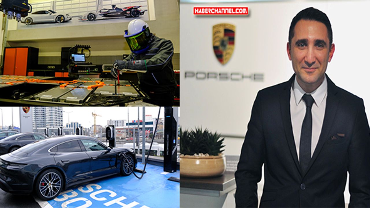 Porsche Türkiye’nin ilk batarya onarım merkezini açtı...