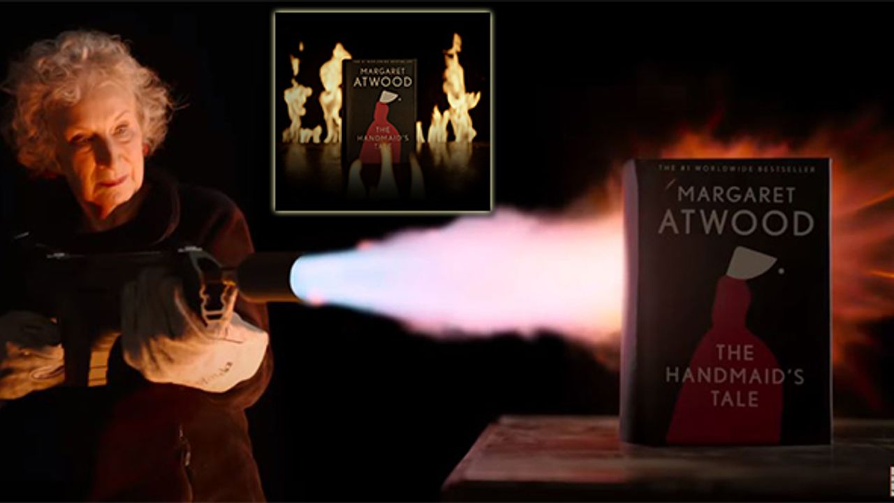 Ünlü yazardan sansür amaçlı kitap yakmalarına karşı, yanmayan kitap kampanyası