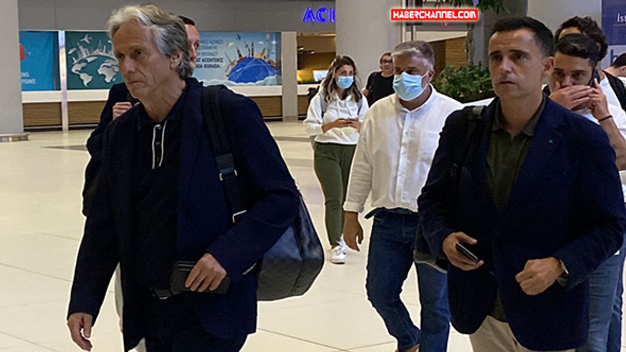 Jorge Jesus, Mario Branco ile İstanbul'a geldi