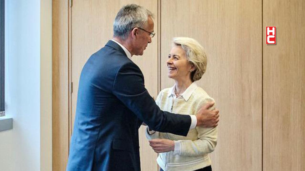 Stoltenberg, Avrupa Komisyonu Başkanı Leyen ile görüştü
