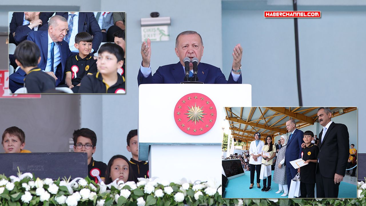 Erdoğan:"Hazırladığımız tüm bütçelerde aslan payını daima eğitim öğretime tahsis ettik"