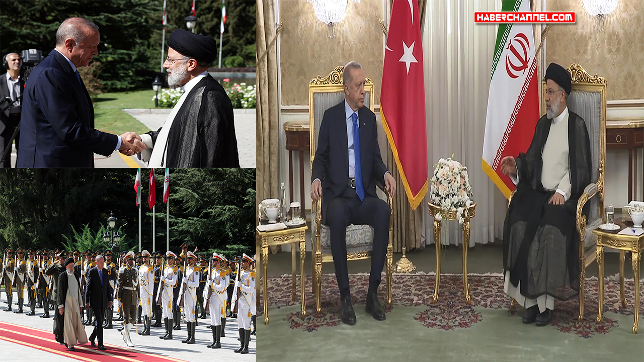 Cumhurbaşkanı Erdoğan, İran Cumhurbaşkanı Reisi ile görüştü...