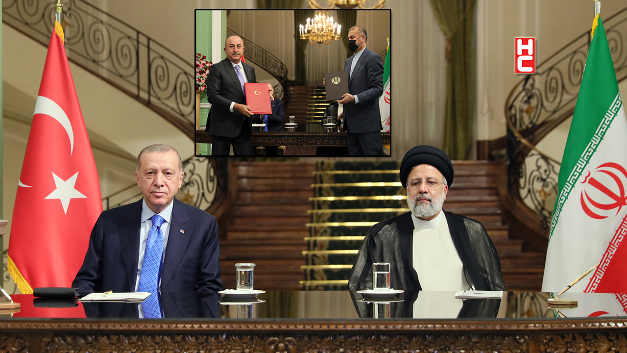 Erdoğan ve Reisi ortak basın toplantısı: "Doğal gaz ihracatı artacak"