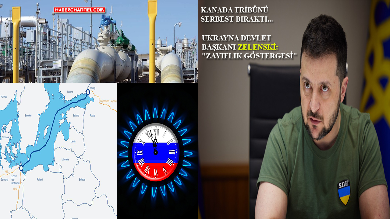 Kuzey Akım 1’den Avrupa’ya doğal gaz sevkiyatına yeniden başlandı!..