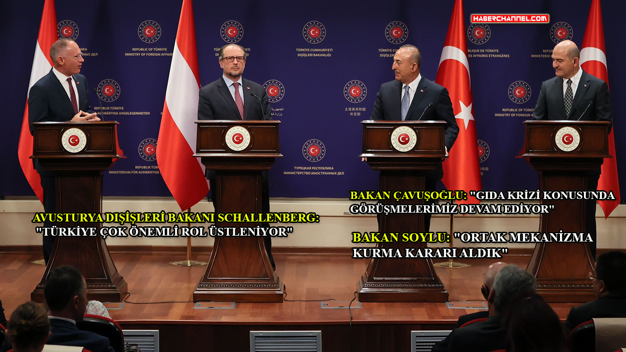 Türkiye ve Avusturya bakanlarından 'göç' ve 'dış politika' açıklamaları!..