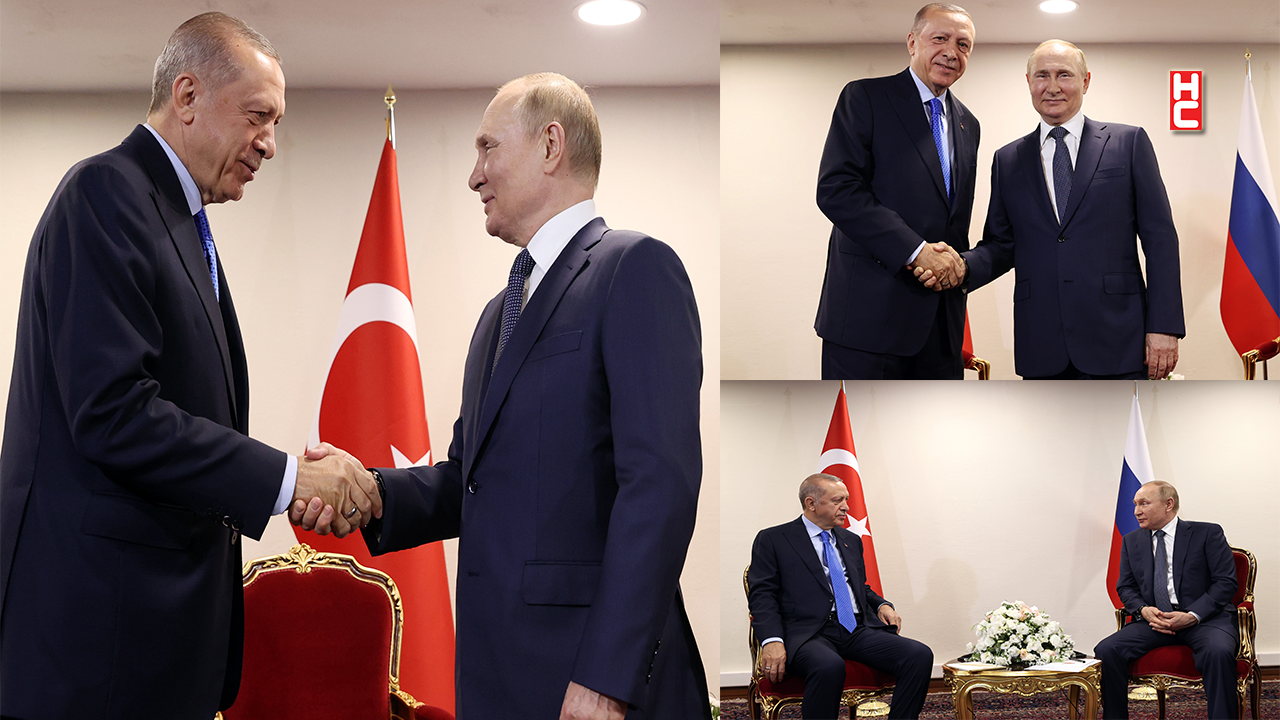 Cumhurbaşkanı Erdoğan, Rusya Devlet Başkanı Putin’le görüştü