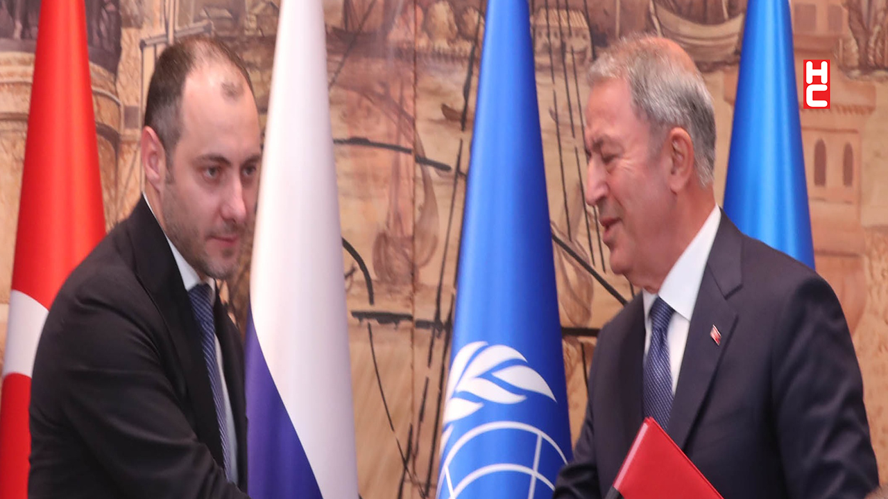 Bakan Akar, Ukrayna Altyapı Bakanı Aleksandr Kubrakov ile görüştü
