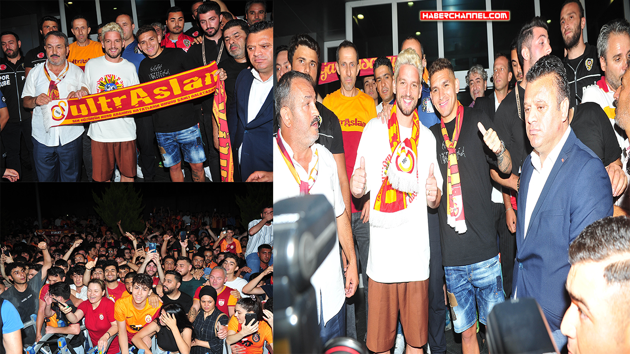 Galatasaray, Lucas Torreira ve Dries Mertens'i İstanbul'a getirdi...
