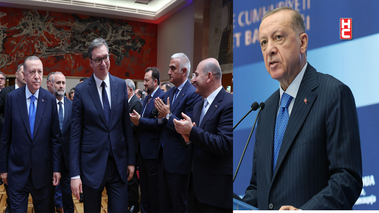 Erdoğan: "Sırbistan, Balkanlar’da barış ve istikrar için anahtar bir ülke"