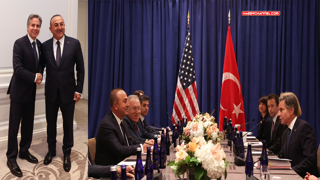 Bakan Çavuşoğlu, New York'ta ABD’li mevkidaşı Blinken ile görüştü