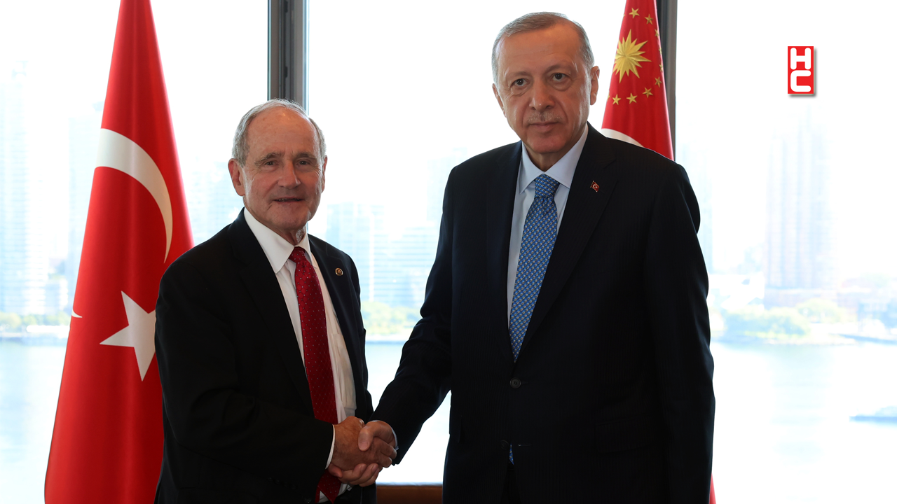 Cumhurbaşkanı Erdoğan, ABD Senatörü James Risch’i kabul etti