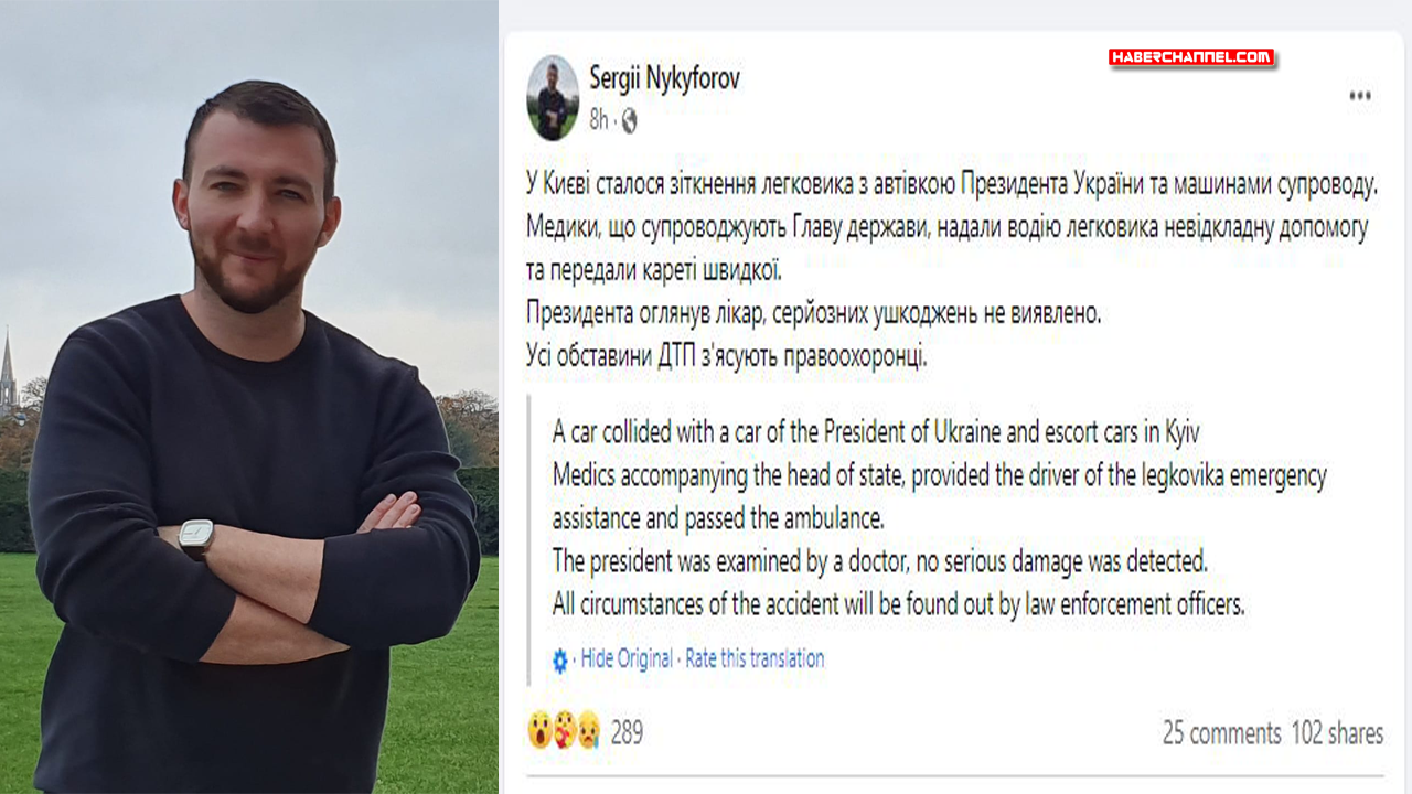 Serhiy Nykyforov: "Zelenski’nin kazası soruşturuluyor"