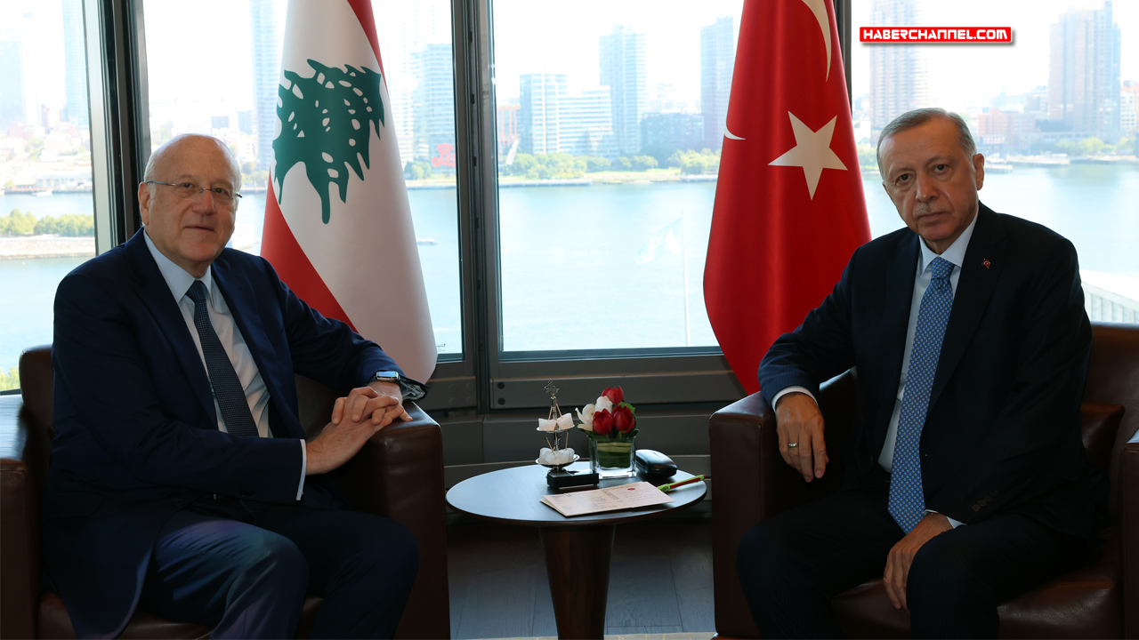Cumhurbaşkanı Erdoğan, Lübnan Başbakanı Necip Mikati’yi kabul etti