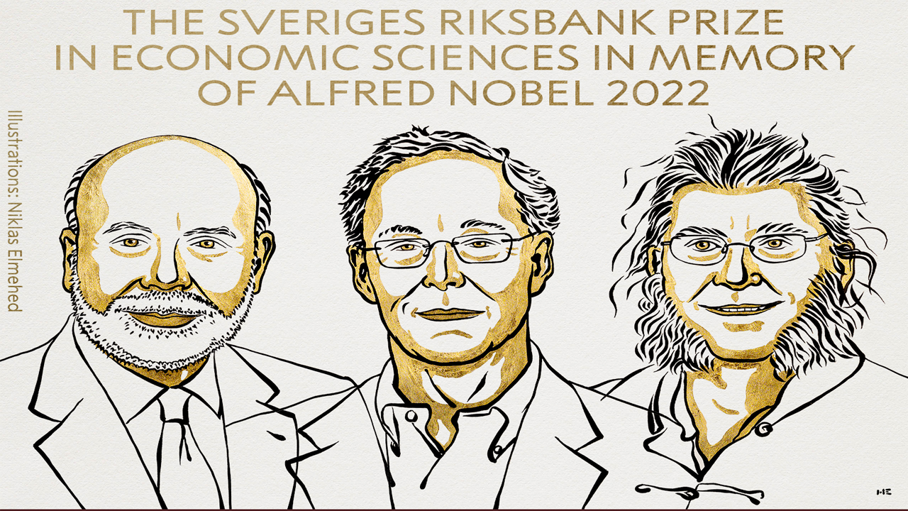 Ekonomi dalındaki Nobel Ödülü, finansal kriz araştırmalarına verildi...