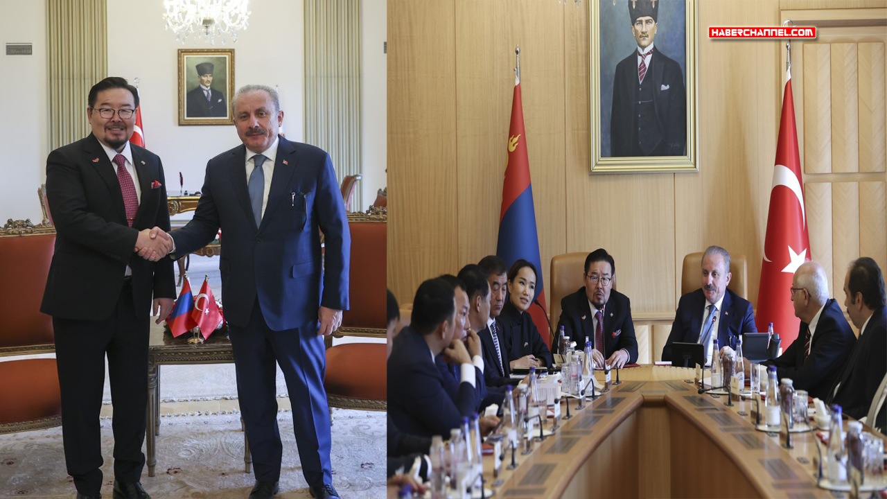 TBMM Başkanı Şentop, Moğol mevkidaşı Gombojav ile görüştü