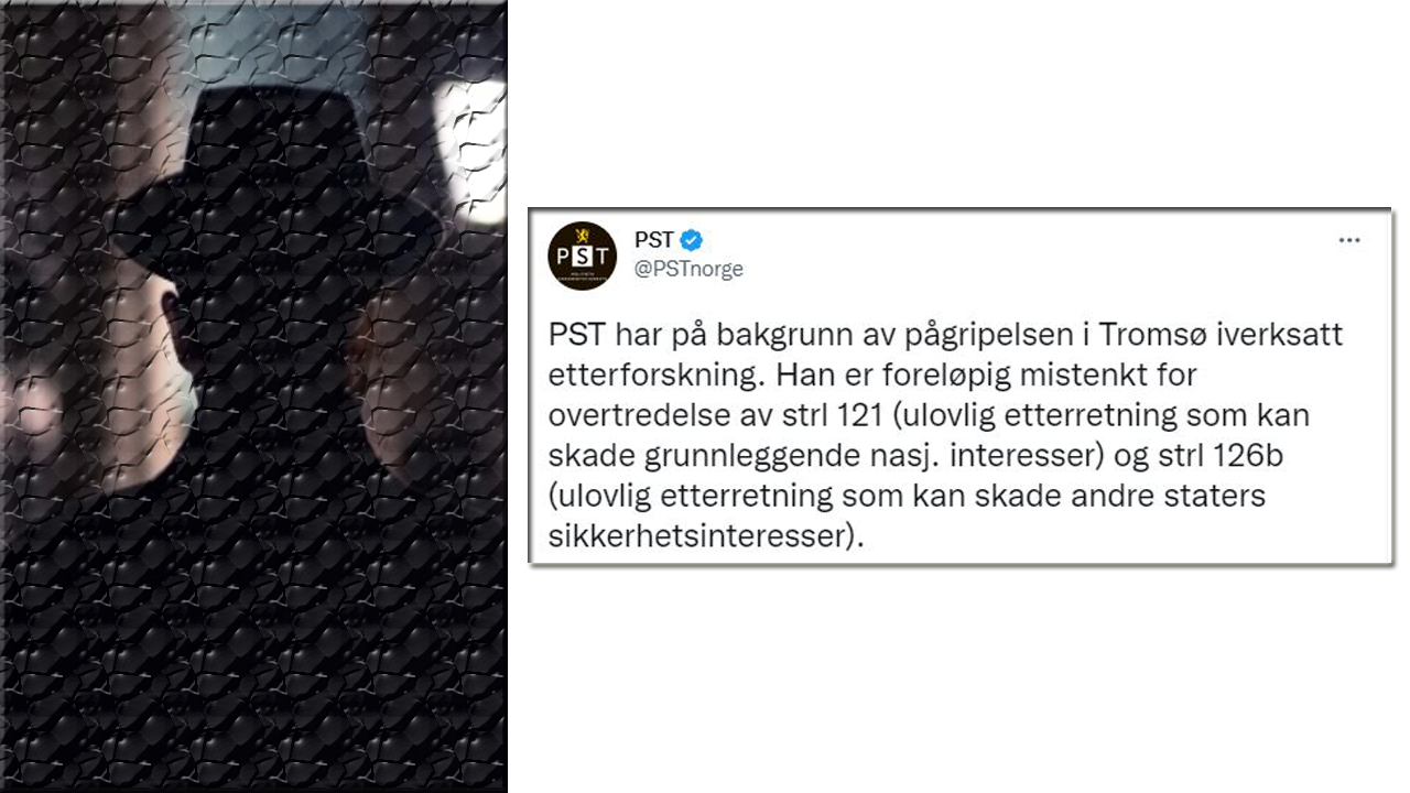 Norveç polisi, akademisyeni casusluk şüphesiyle gözaltına aldı...