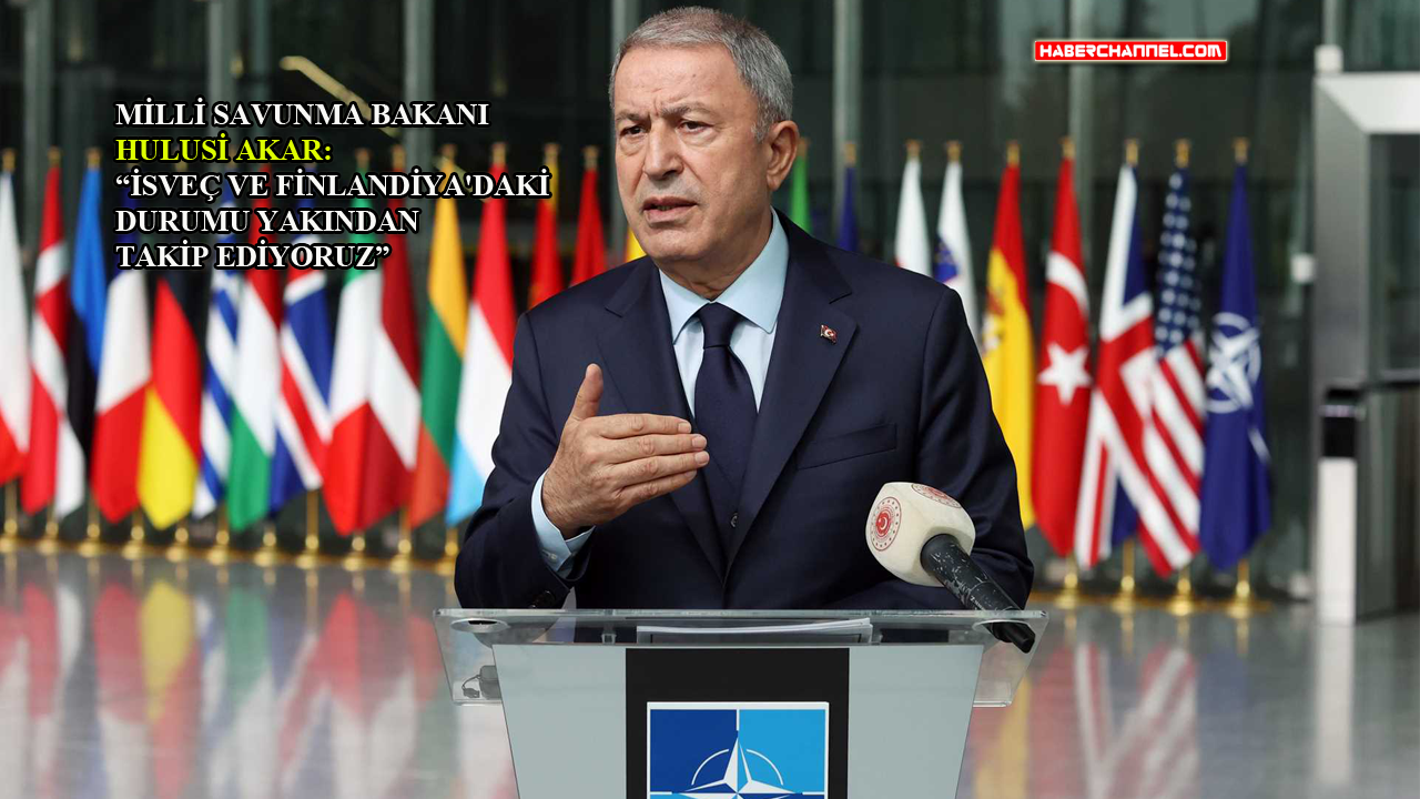 Bakan Akar, NATO Karargahı'nda gündeme ilişkin soruları yanıtladı...