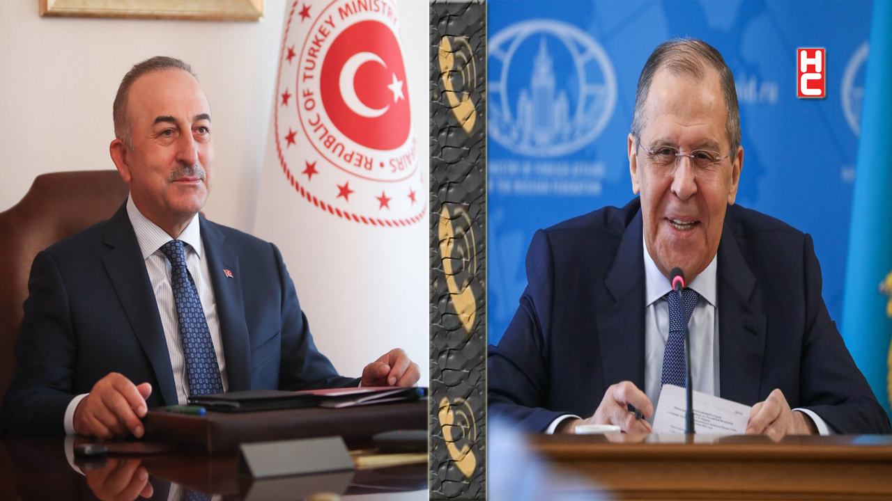 Dışişleri Bakanı Mevlüt Çavuşoğlu, Rus mevkidaşı Lavrov ile görüştü