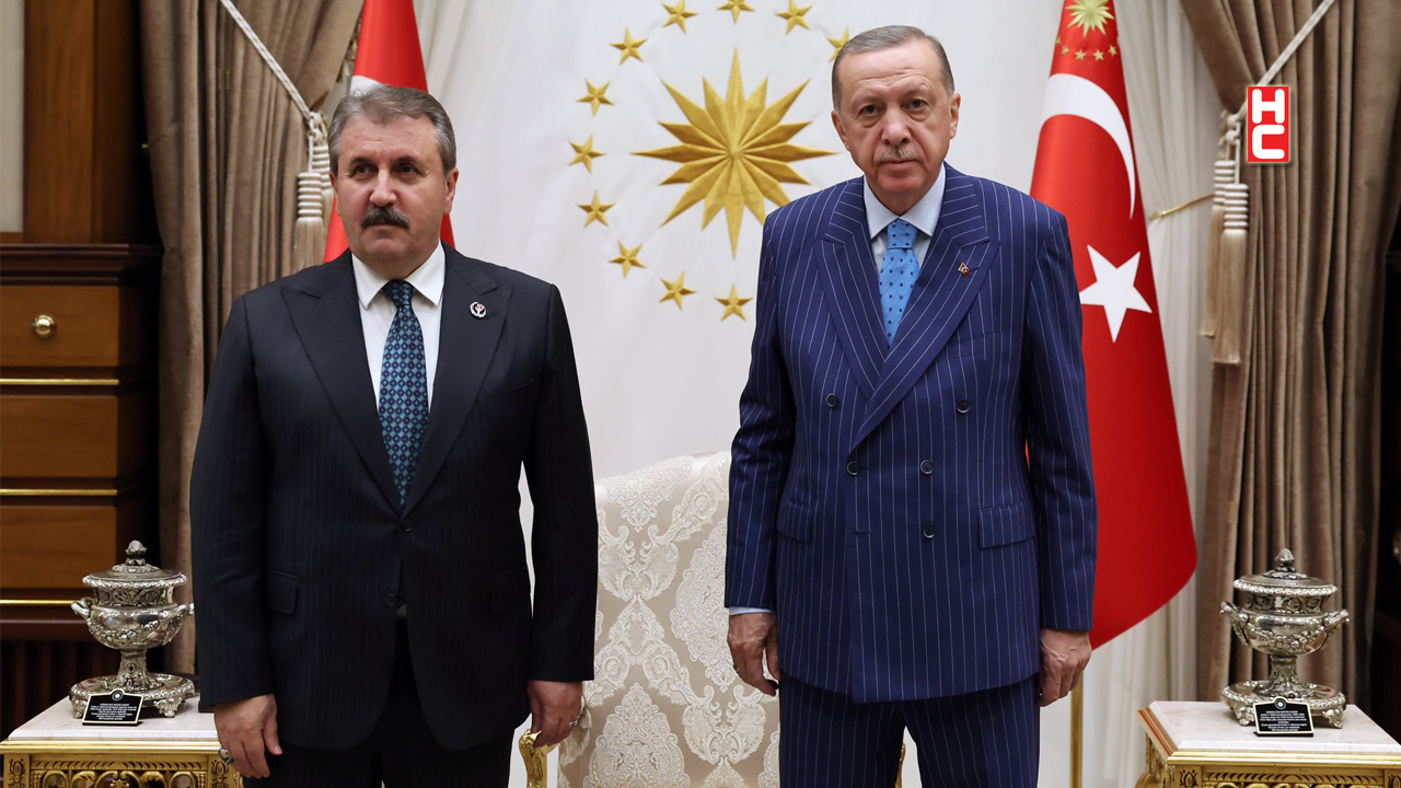 Cumhurbaşkanı Erdoğan, Destici'yi kabul etti