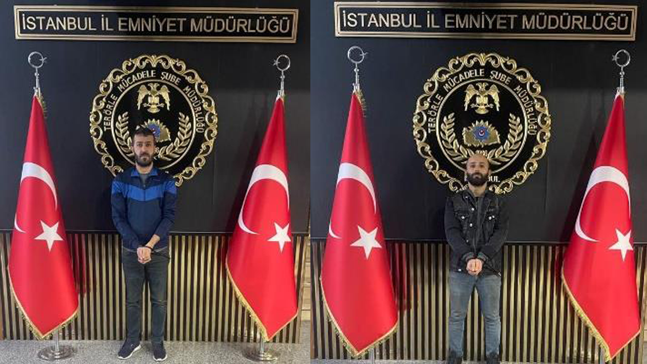 İstanbul'da terör örgütü PKK üyesi 2 şüpheli tutuklandı...