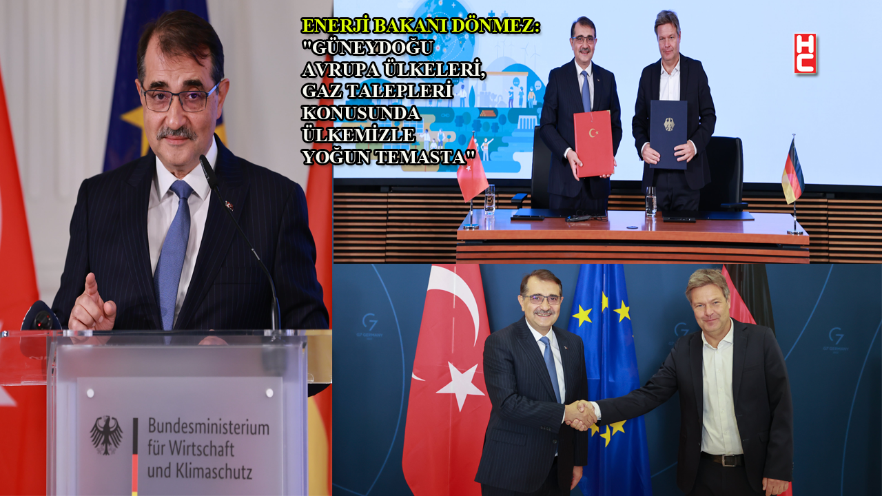 Enerji Bakanı Fatih Dönmez, 4. Türk-Alman Enerji Forumu'nda konuştu