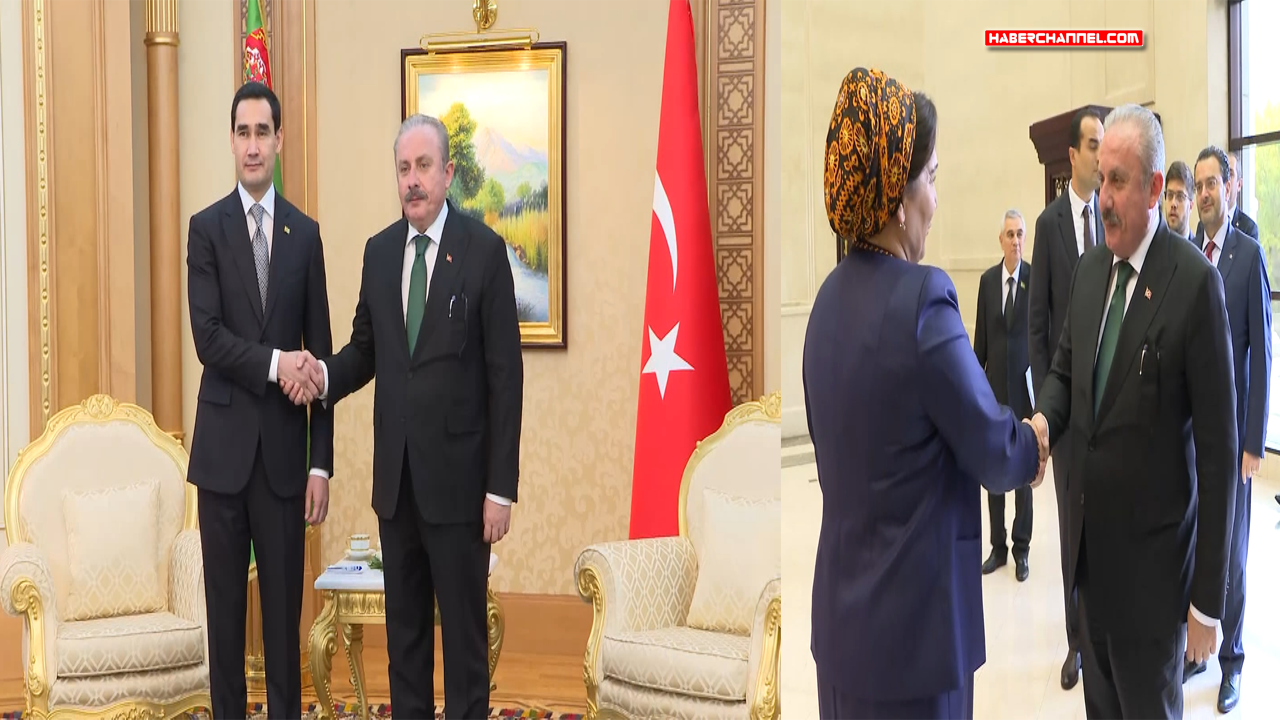 TBMM Başkanı Mustafa Şentop, Türkmenistan’da temaslarına devam ediyor