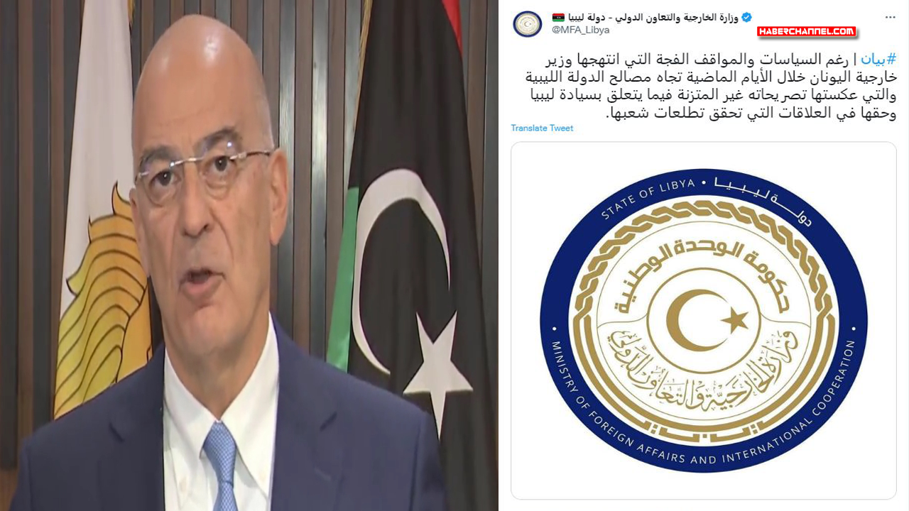 Yunanistan Dışişleri Bakanı Dendias'ın Libya’da yarattığı diplomatik kriz
