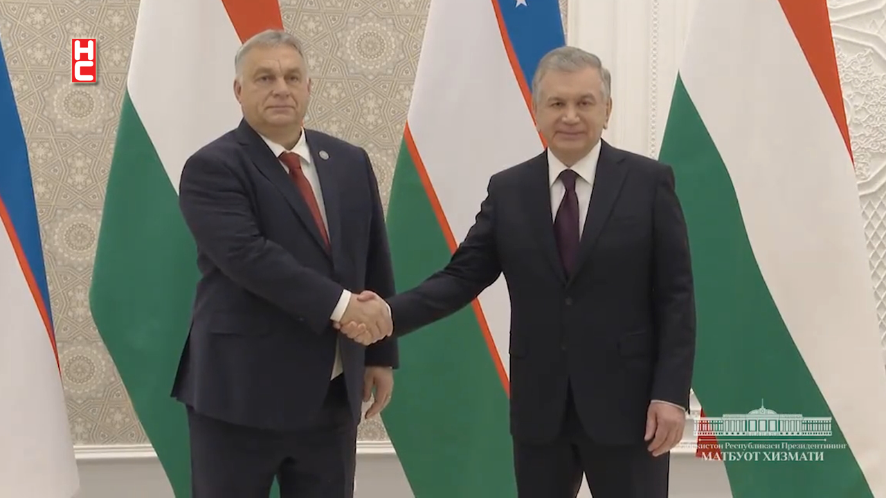 TDT Zirvesi kapsamında Orban ve Mirziyoyev ikili görüştü...