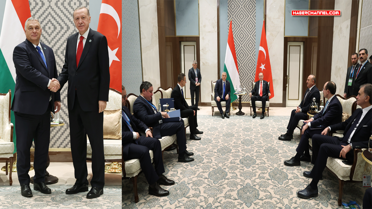 Cumhurbaşkanı Erdoğan, Macaristan Başbakanı Orban’la görüştü
