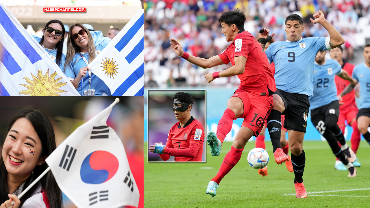 2022 Dünya Kupası: Uruguay ile Güney Kore berabere kaldı