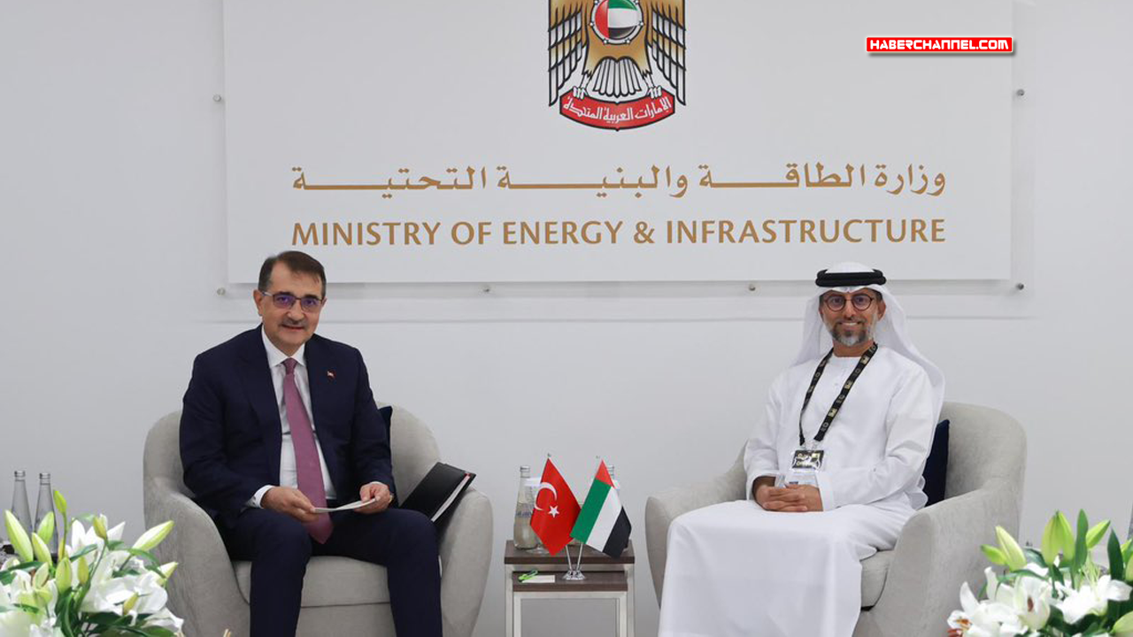 Enerji Bakanı Dönmez, BAE Enerji ve Altyapı Bakanı Mazrouie ile görüştü