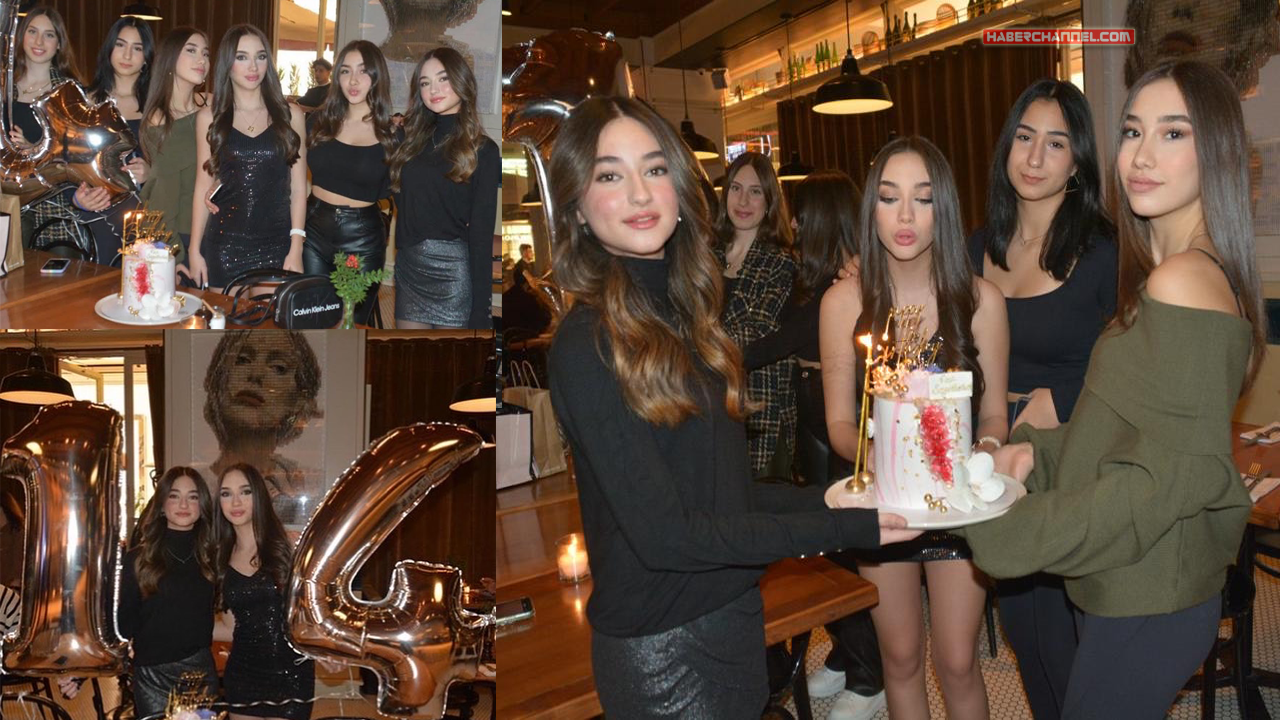 Melisa 14. yaş gününü Cantinery'de arkadaşları ile kutladı...