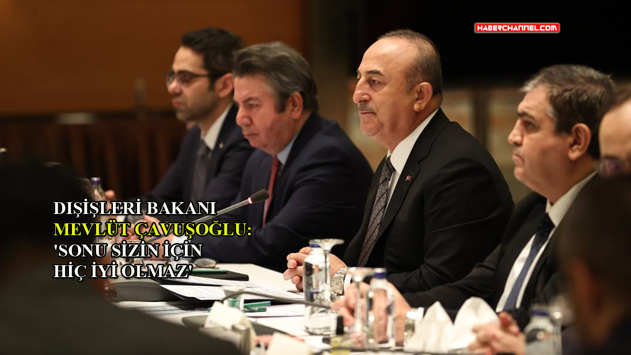 Bakan Çavuşoğlu: "1 mil dahi kara suyu genişlemesine izin vermeyiz"