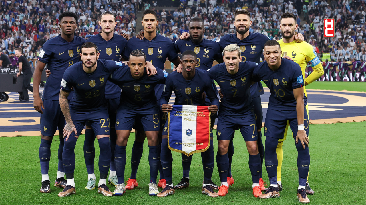 2022 Dünya Kupası finalisti Fransa'nın kadrosunda sadece 2 Fransız yer aldı