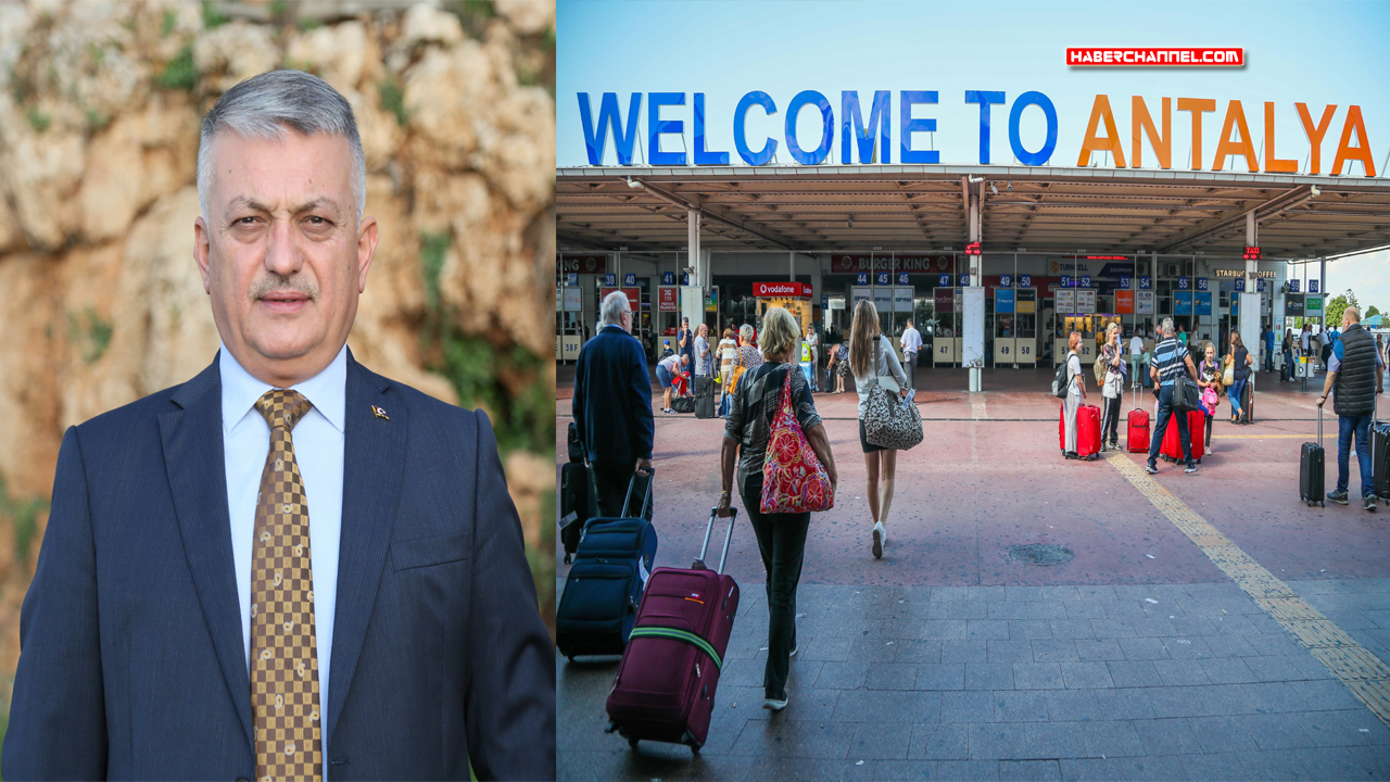 Antalya turizmine 2022 dopingi; "Yüzde 48 artış, 13.4 milyon turist"