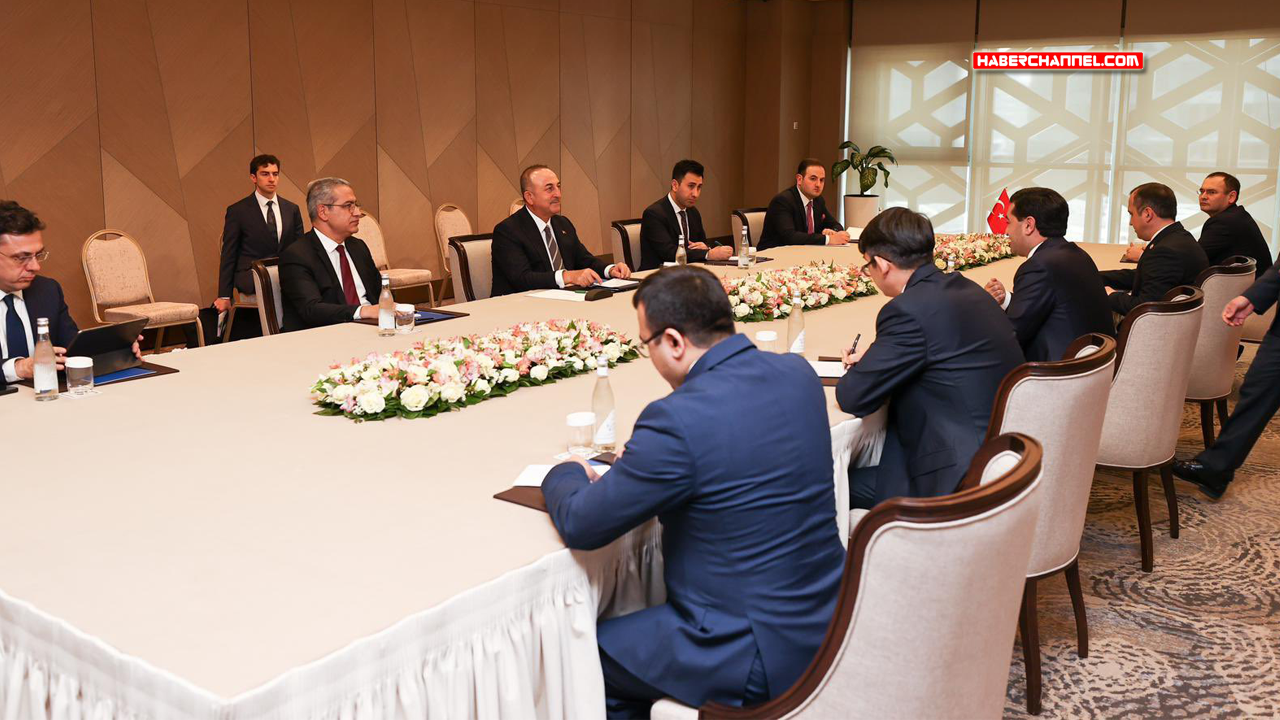 Dışişleri Bakan Çavuşoğlu, Özbekistan Dışişleri Bakan Vekili Saidov ile görüştü