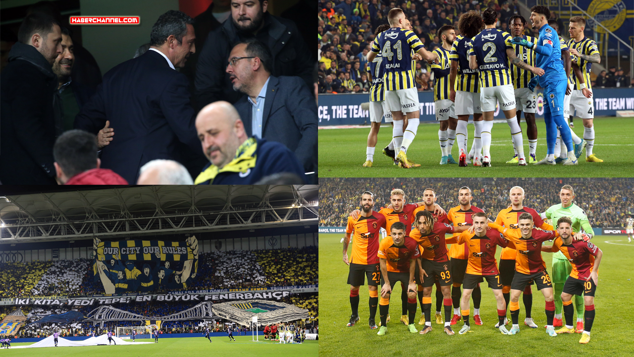 Fenerbahçe - Galatasaray maçından notlar!..
