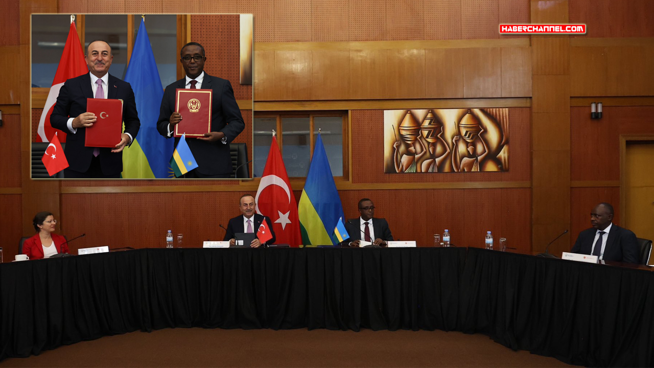 Dışişleri Bakanı Çavuşoğlu, Ruanda Dışişleri Bakanı Biruta ile görüştü