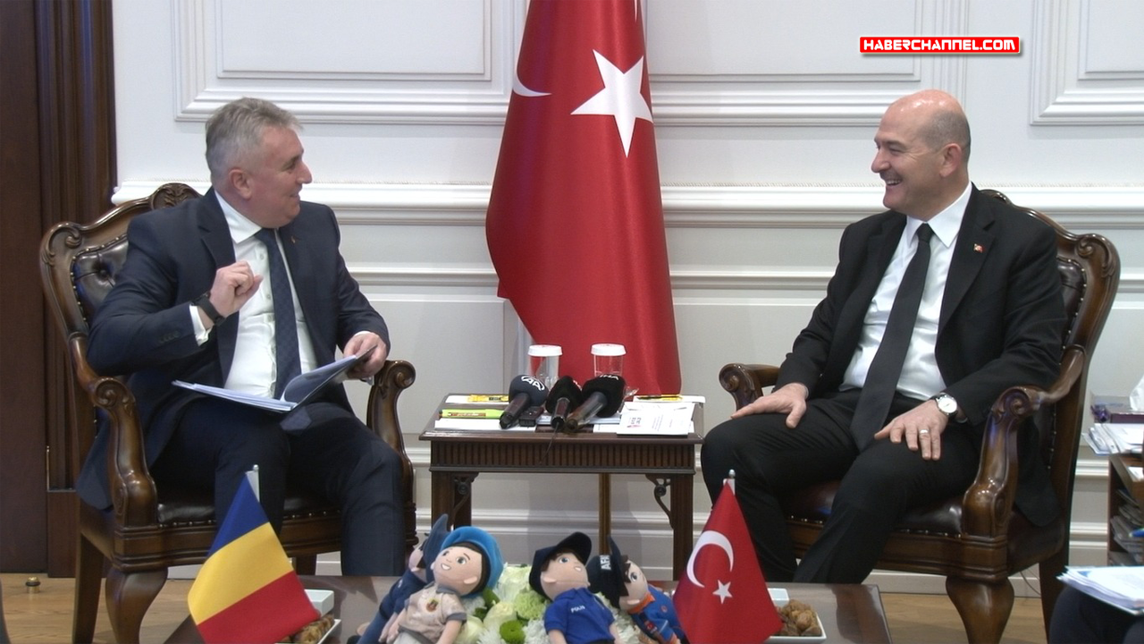 İçişleri Bakanı Soylu, Rumen mevkidaşı Bode ile görüştü