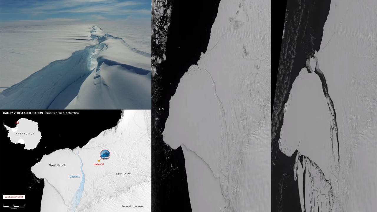 Antarktika’dan Londra büyüklüğünde buz dağı koptu...