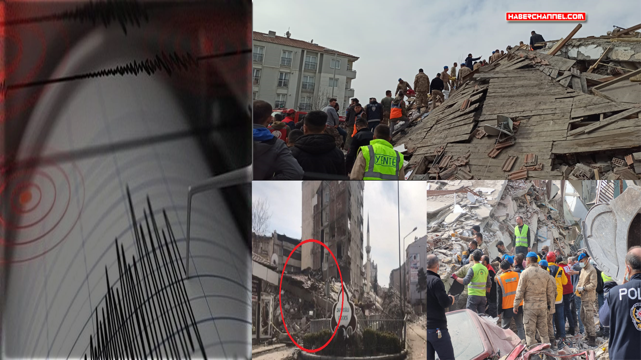 Malatya'da 5.6 büyüklüğünde deprem; hasarlı bazı binalar yıkıldı...