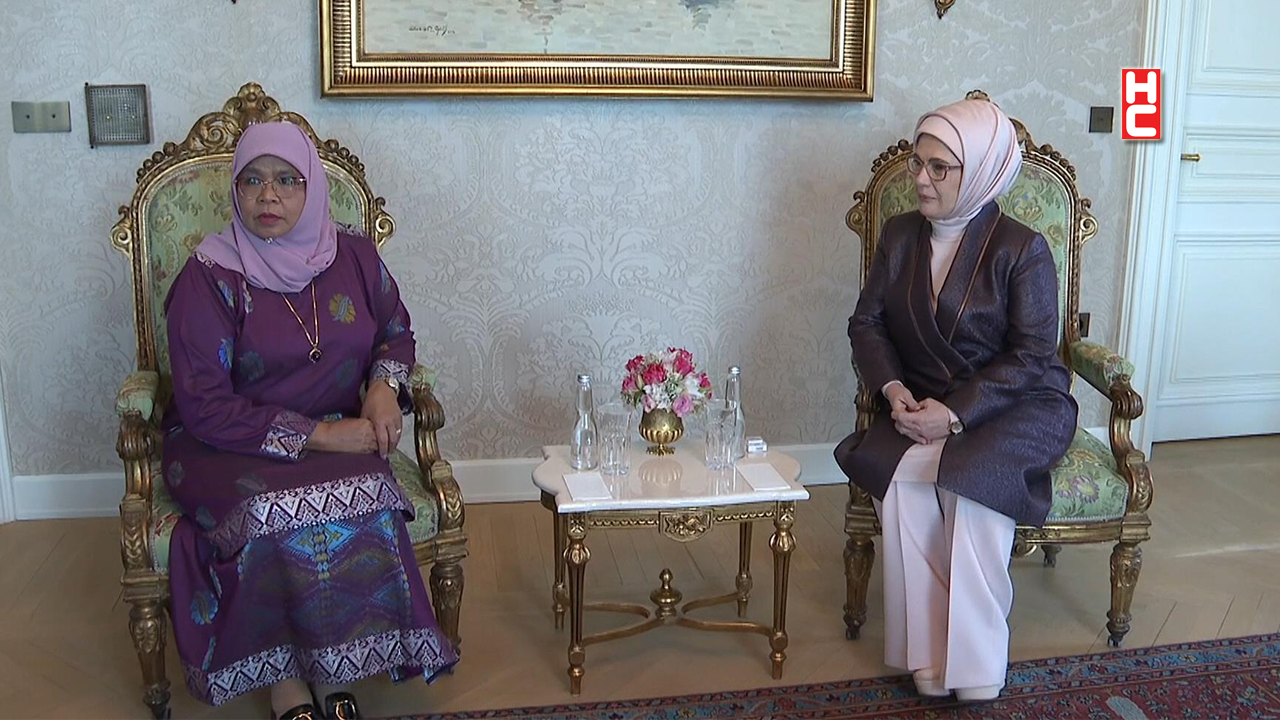 Emine Erdoğan, BM Habitat İcra Direktörü Maimunah Sharif ile bir araya geldi