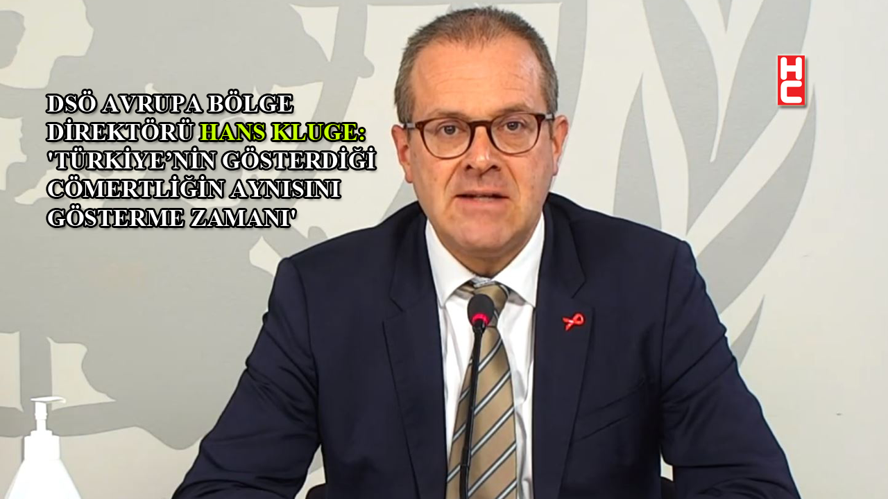 DSÖ-Kluge: "Sağlık Bakanı Koca ve Türkiye Sağlık Bakanlığının yanındayız"